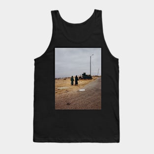 Two Muslim Woman Walking in Street Tank Top